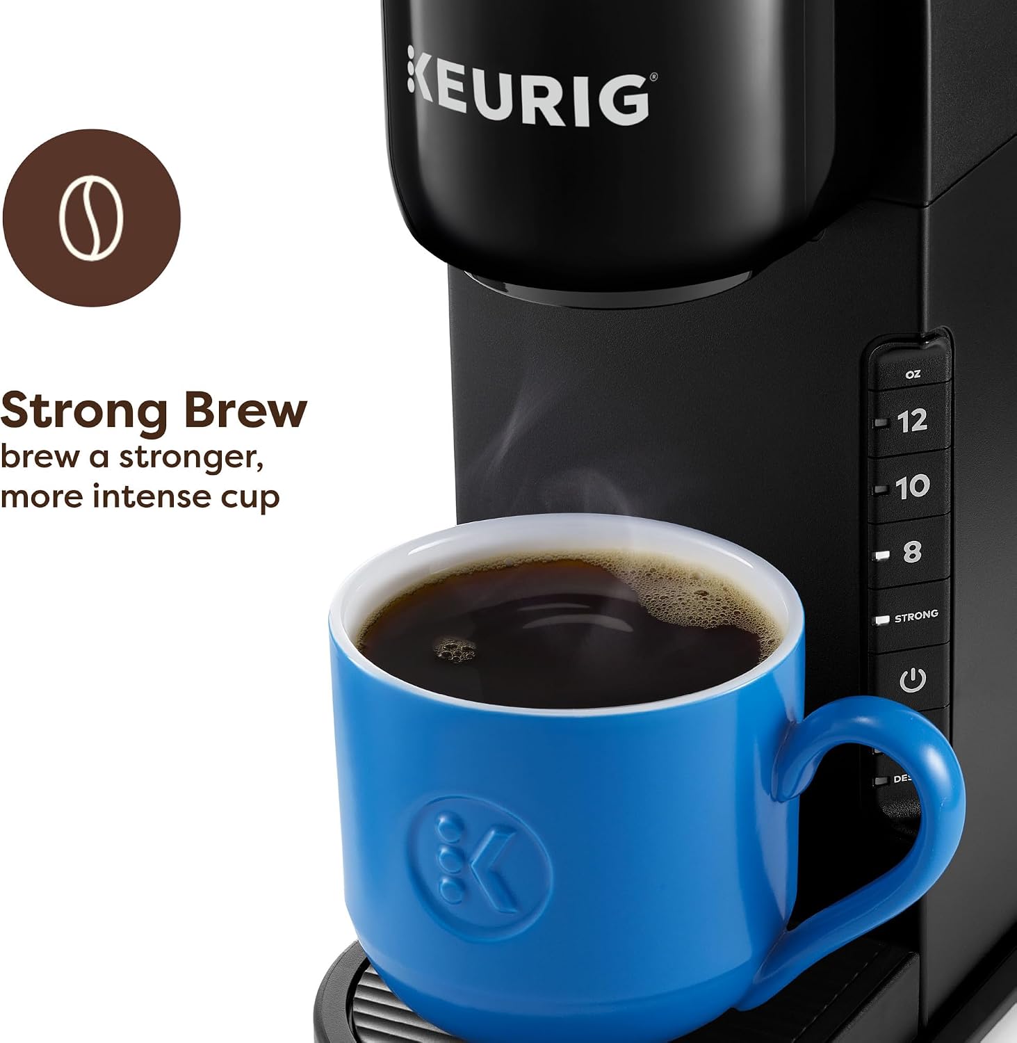 Single Serve K-Cup Coffee Maker With Strong Brew & Tank