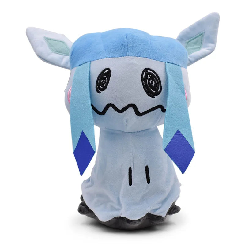 Mimikyu Cos Glaceon Color 8-Inch Eeveelution Mimikyu Cosplay Plush Toy Doll