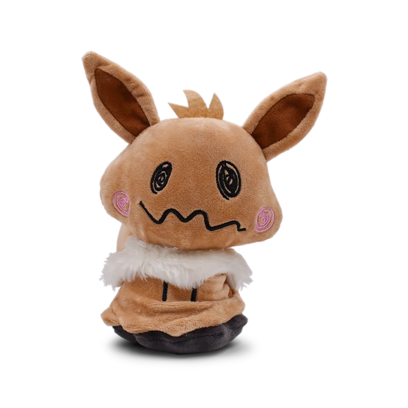 Mimikyu Cos Eevee Color 8-Inch Eeveelution Mimikyu Cosplay Plush Toy Doll