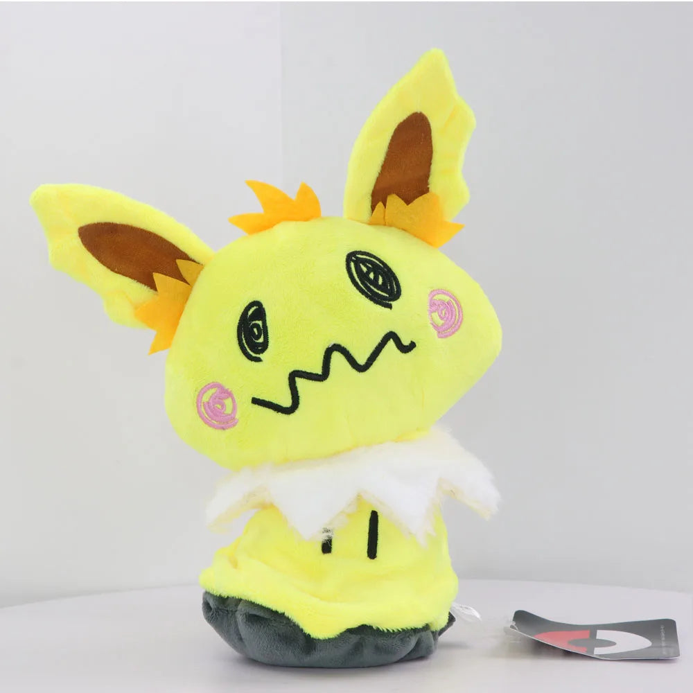 Mimikyu Cos Jolteon Color 8-Inch Eeveelution Mimikyu Cosplay Plush Toy Doll